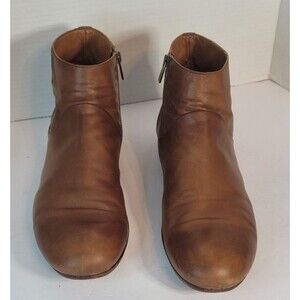 Pantanetti Brown Men Ankle Boots Luxury Italian Leather 10.5 US 43.5 EU Handmade